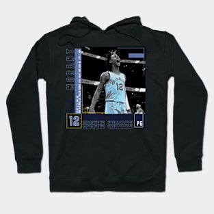 Ja Morant Paper Poster Hoodie